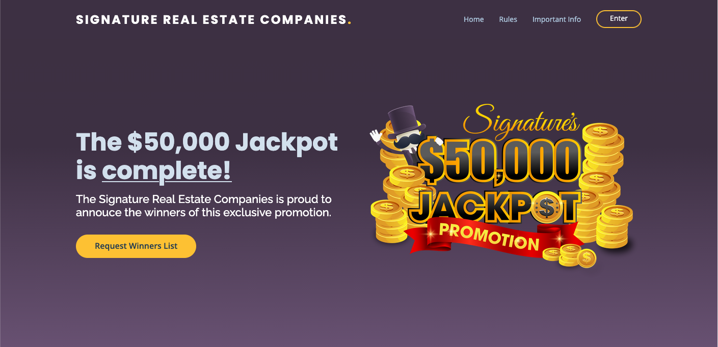 $50,000 Jackpot