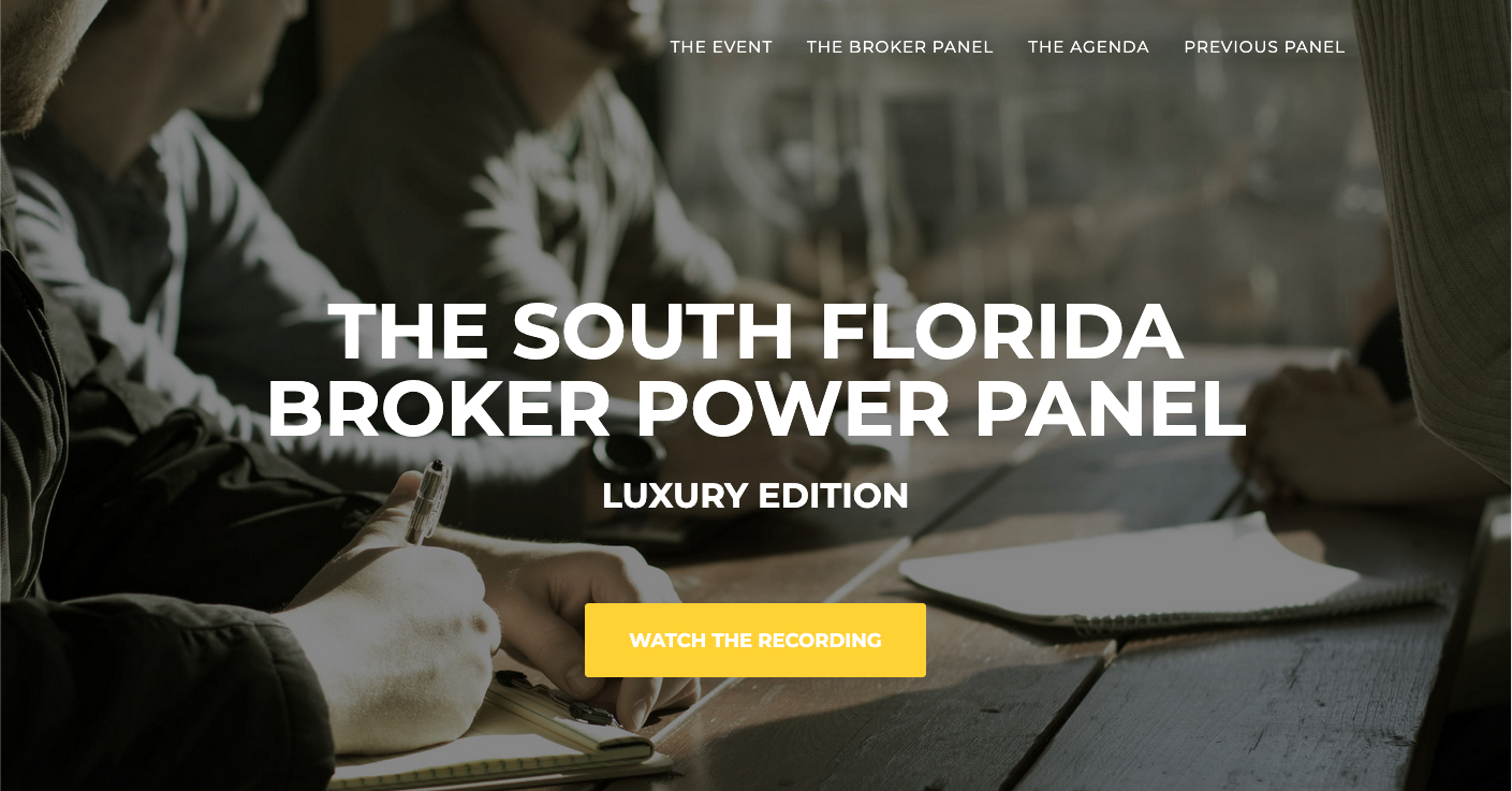 Broker Power Panel