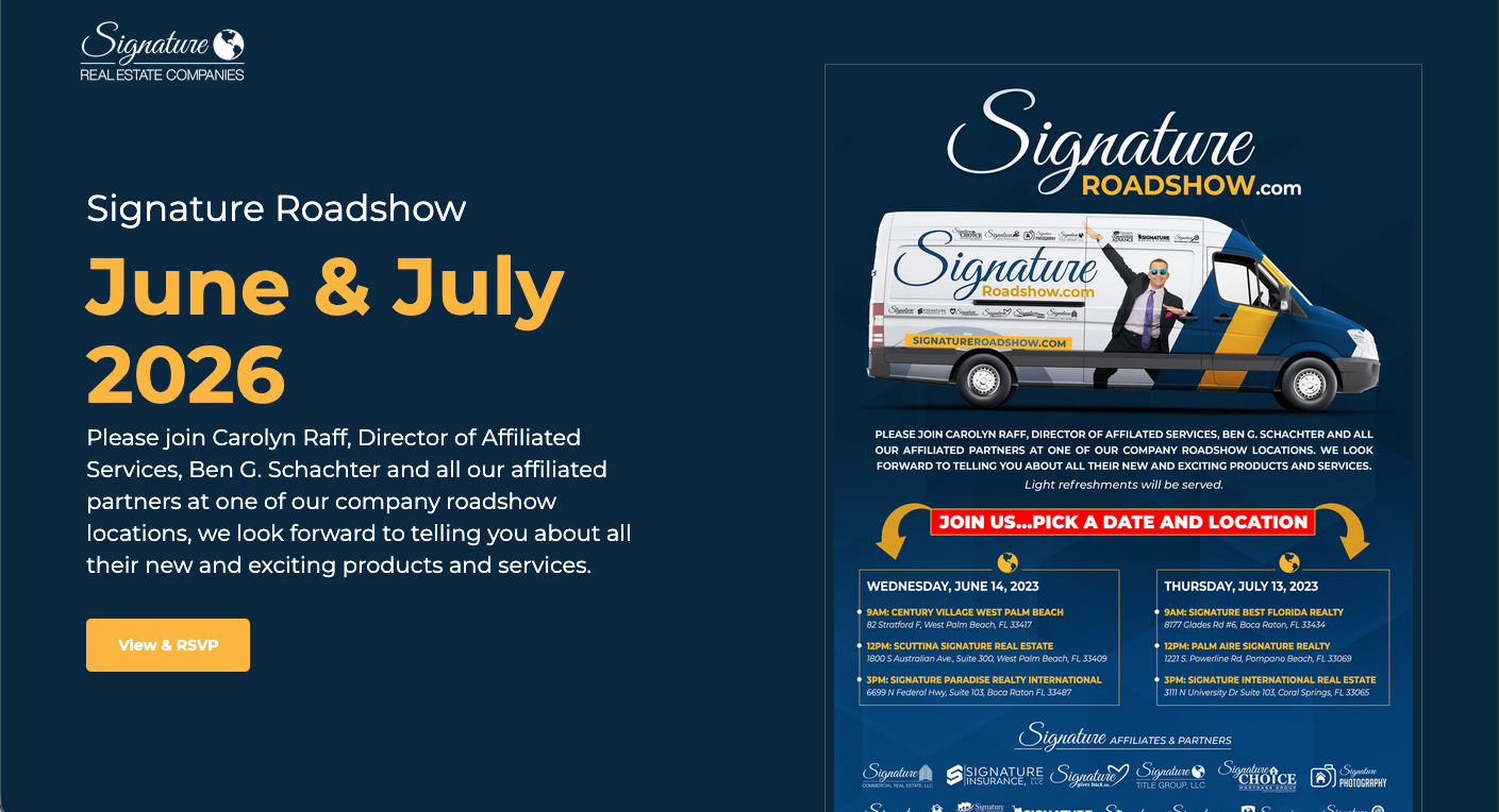 Signature Roadshow