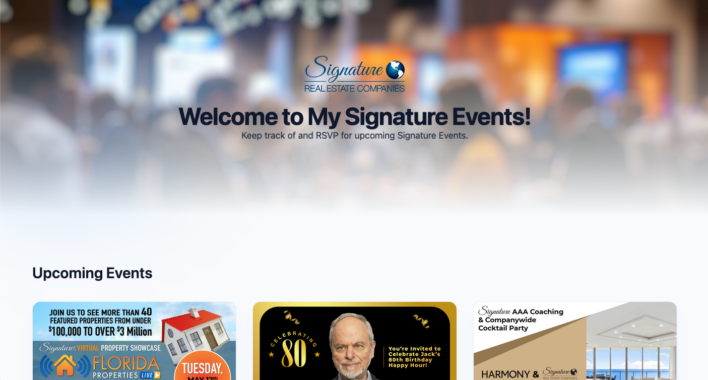 Signature Events