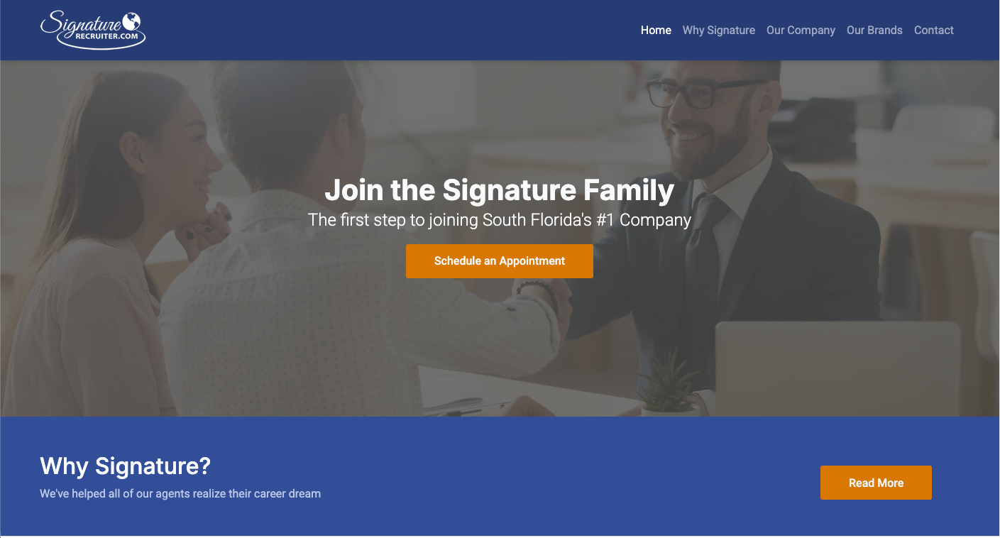 Signature Real Estate Companies Recruitment